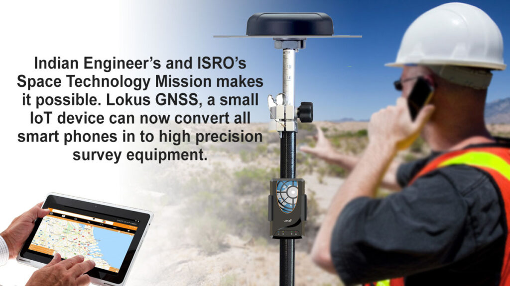 Every smart phone can now be a High Precision Survey Equipment through ...